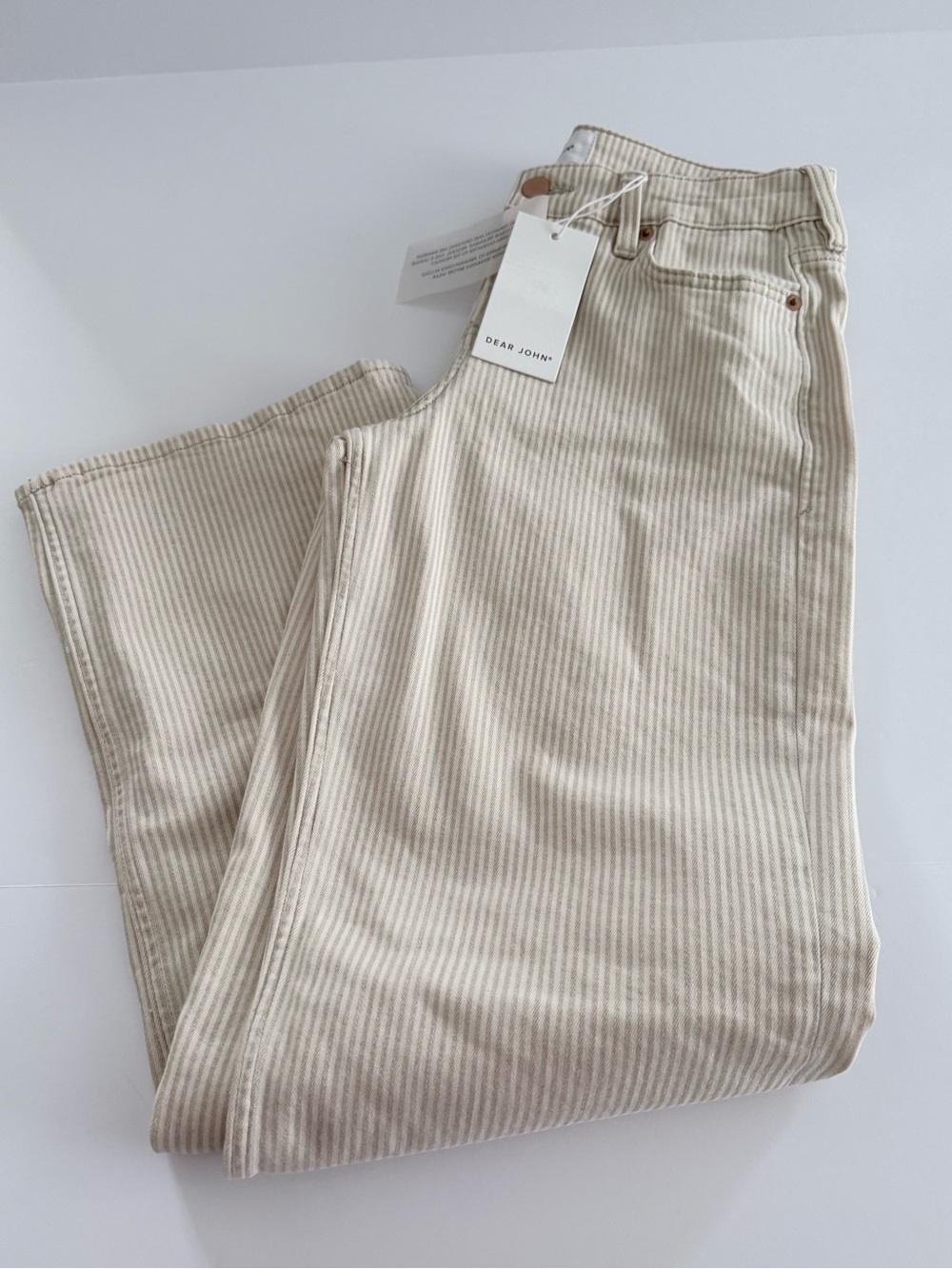 DEAR JOHN || Taylor Sand Straight-Leg Jean. Sz. 25 - Picture 8 of 15